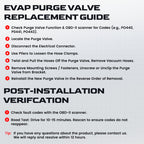 EVAP Purge Valve Replacement for Chevy Buick Cadillac GMC  OE 214-2137 911-082