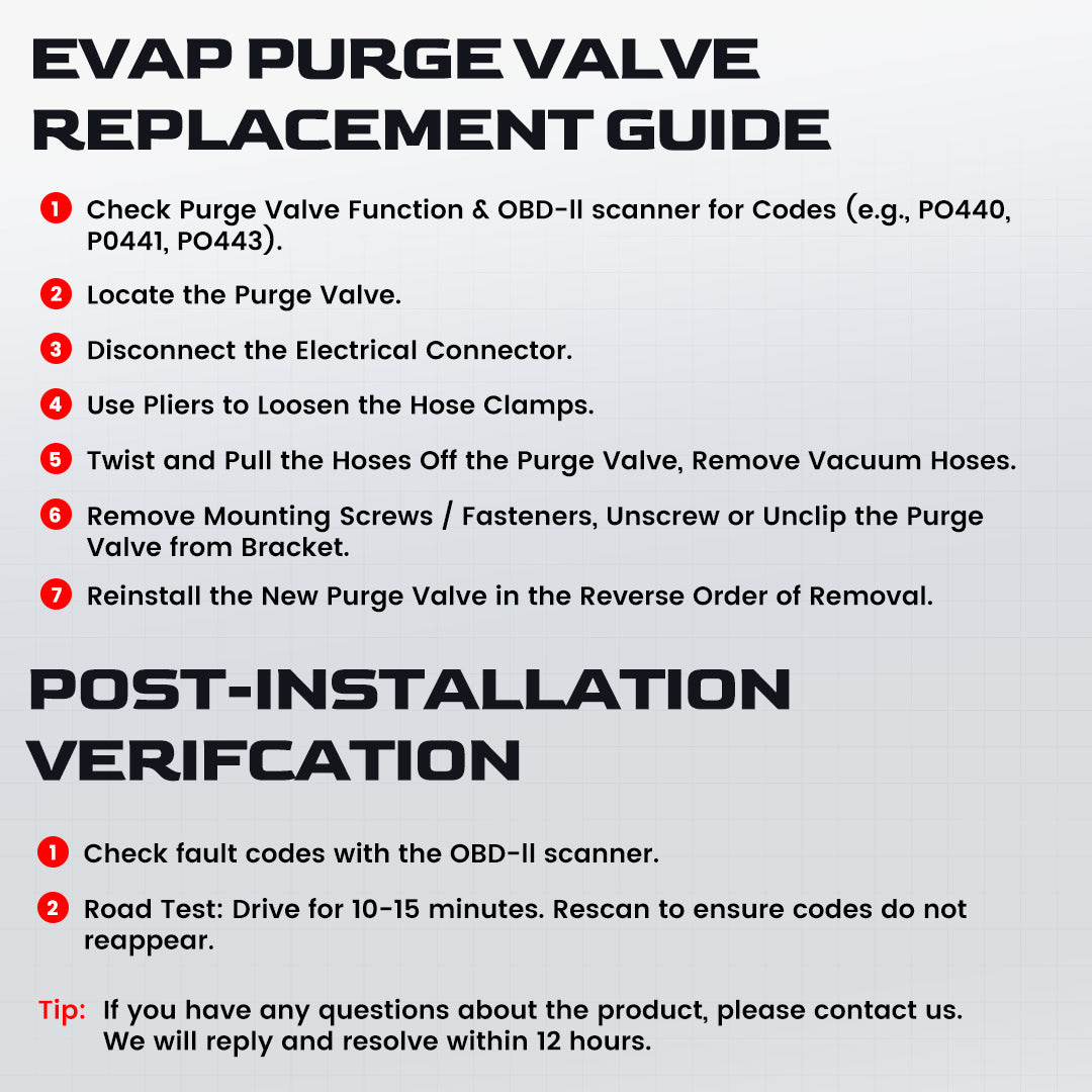 EVAP Purge Valve Replacement for Chevy Buick Cadillac GMC  OE 214-2137 911-082