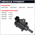 EVAP Purge Valve Replacement for TOYOTA OE 90910-12262 90910-AC001